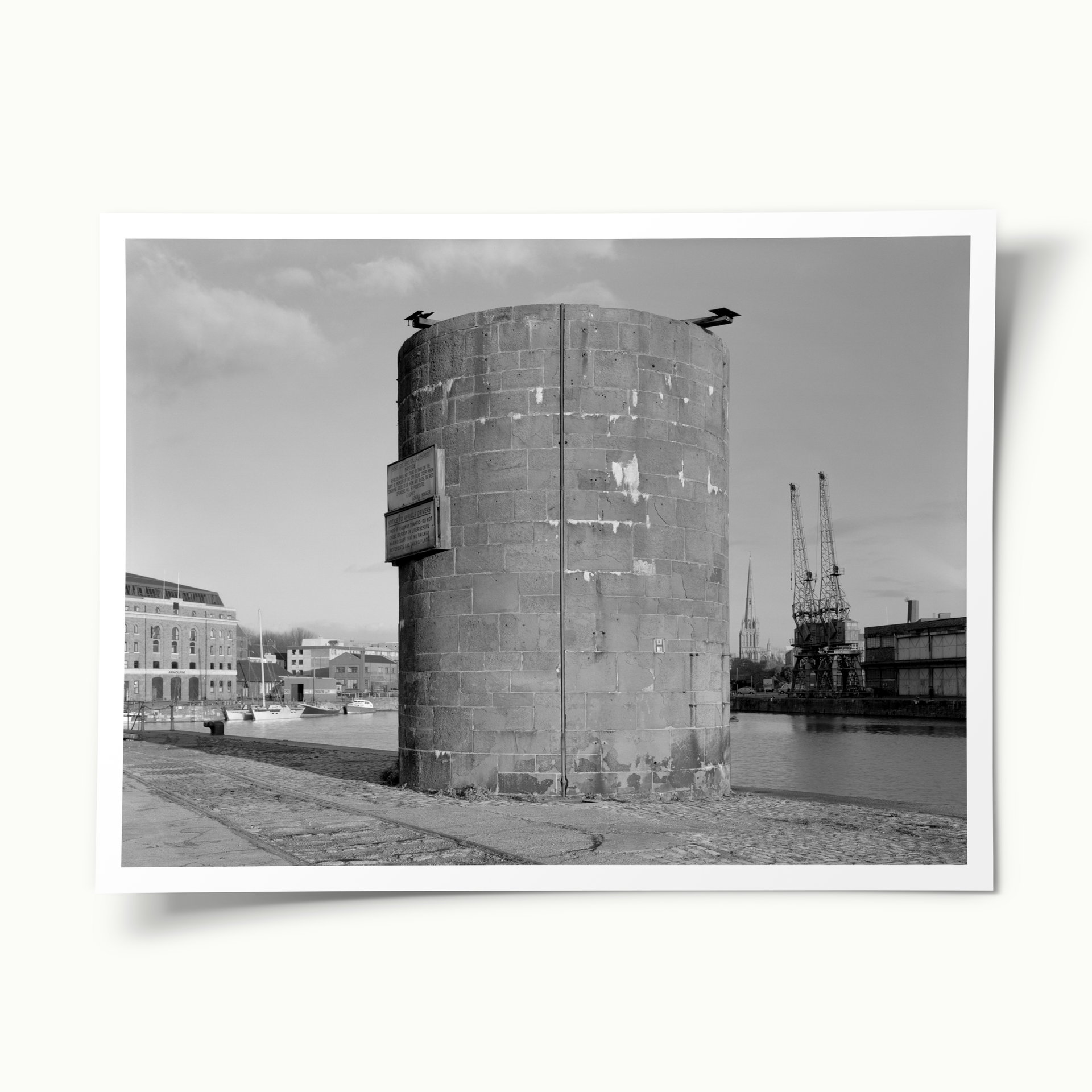 Coaling crane base, Canon’s Marsh 1979