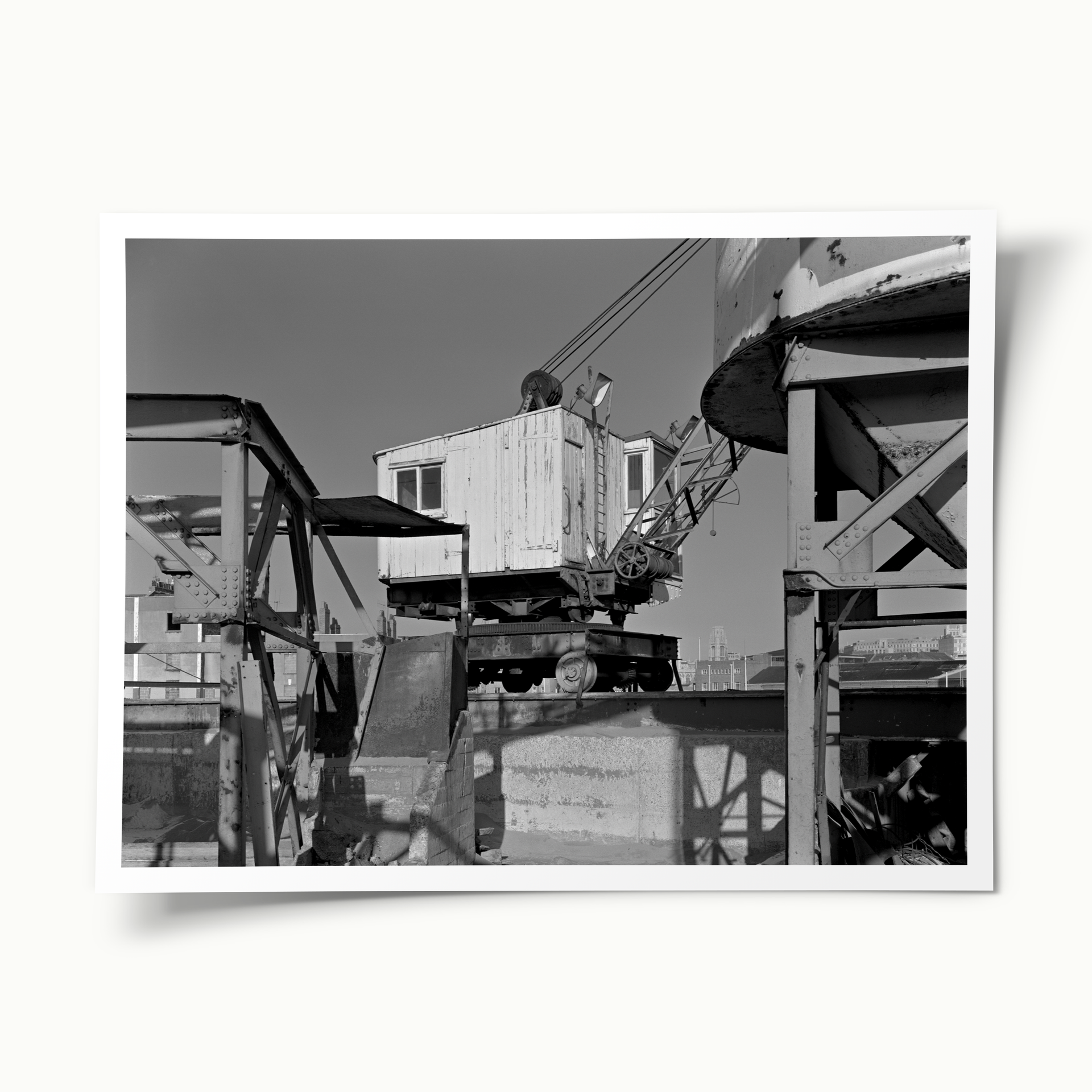 Travelling crane, Bathurst Basin 1978