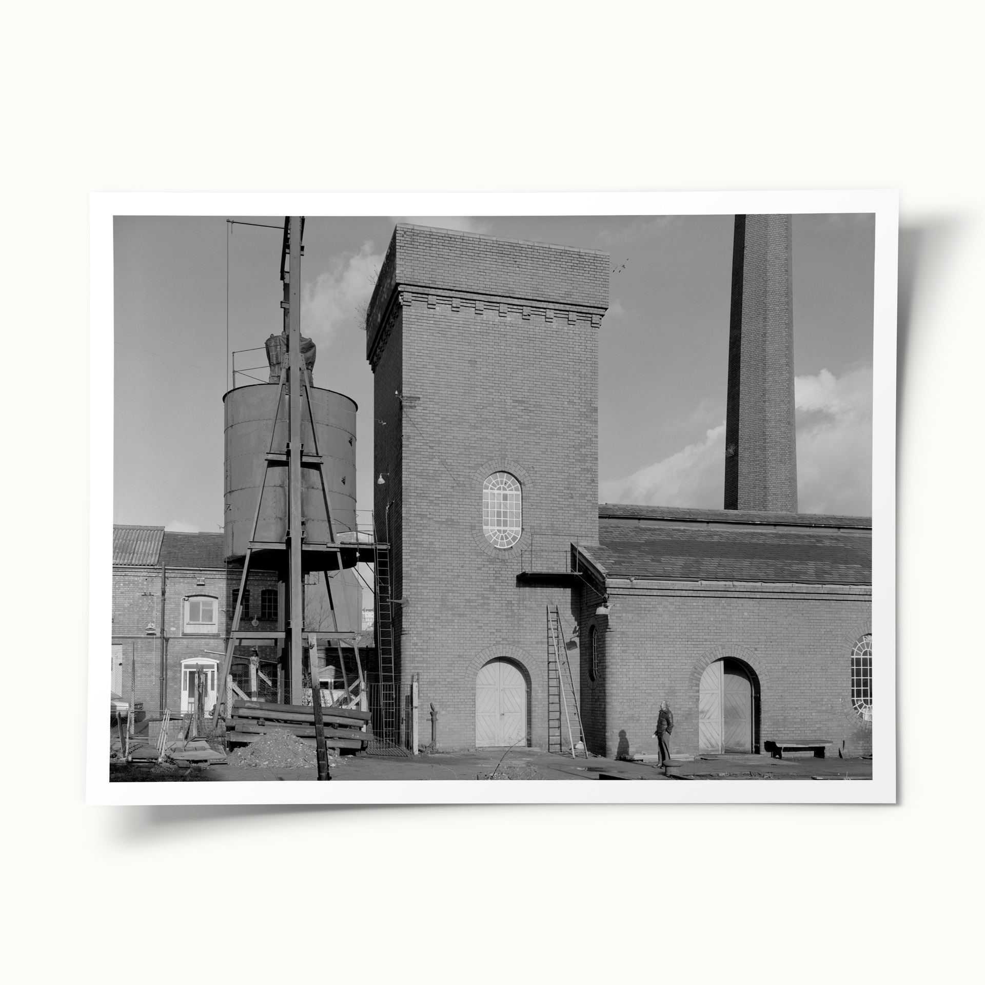 Hydraulic Engine House, Underfall Yard 1982