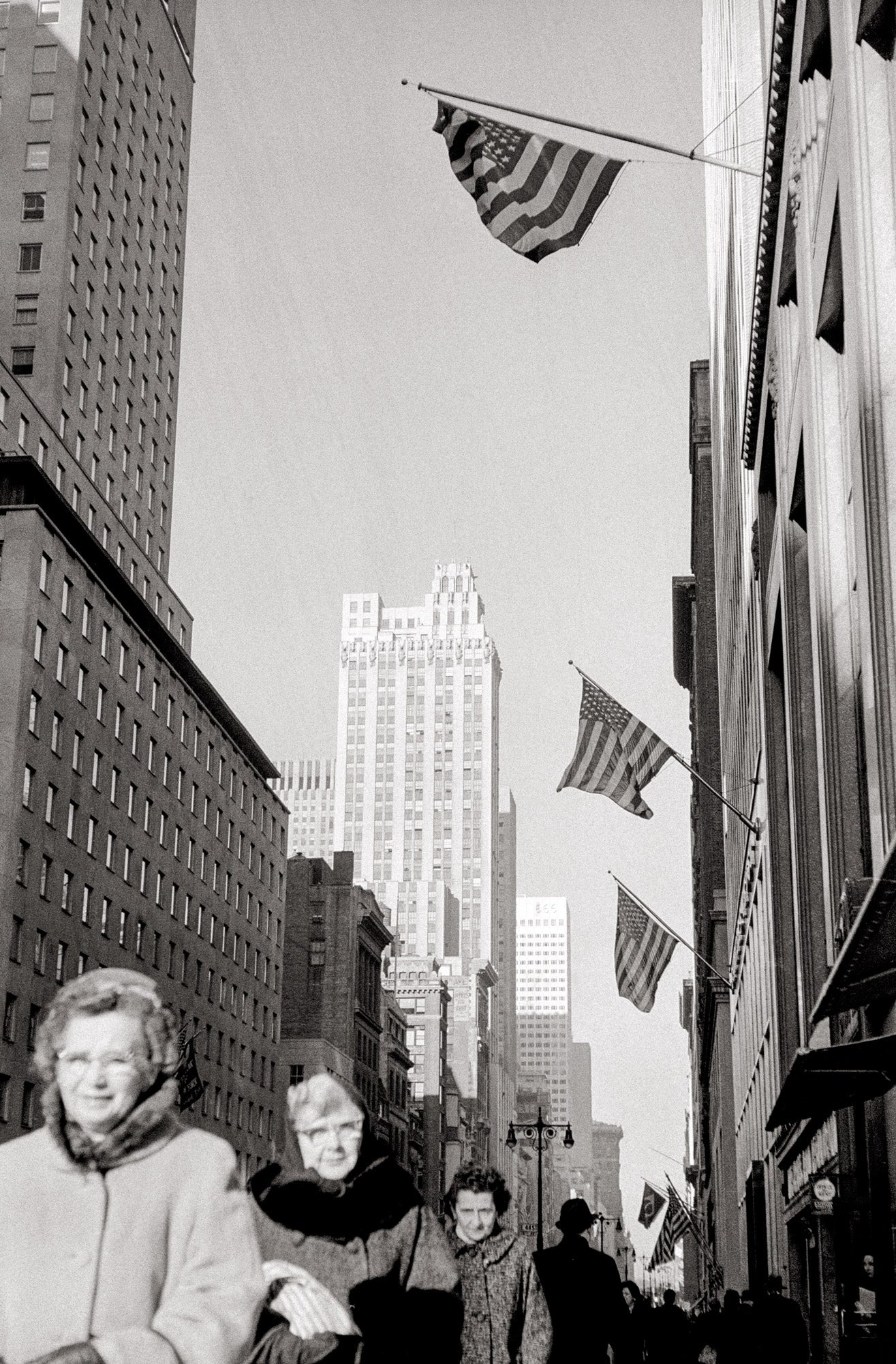 New York and the American Flag