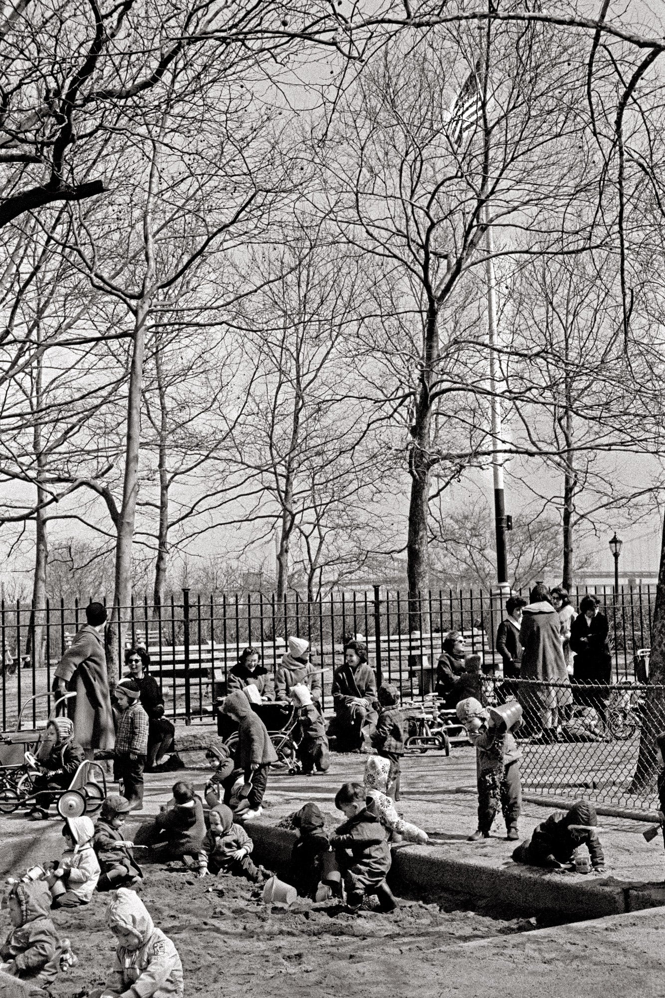 New York and the American Flag