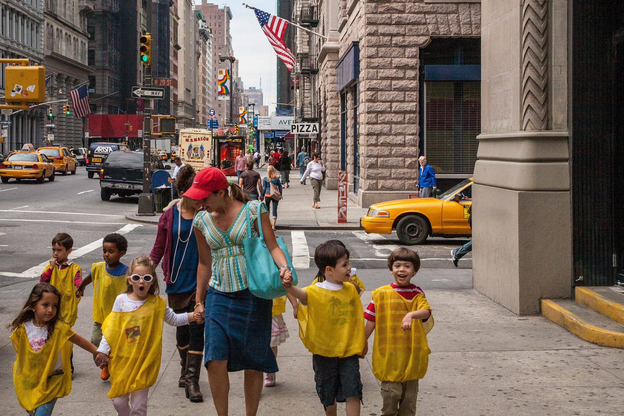 New York and the American Flag