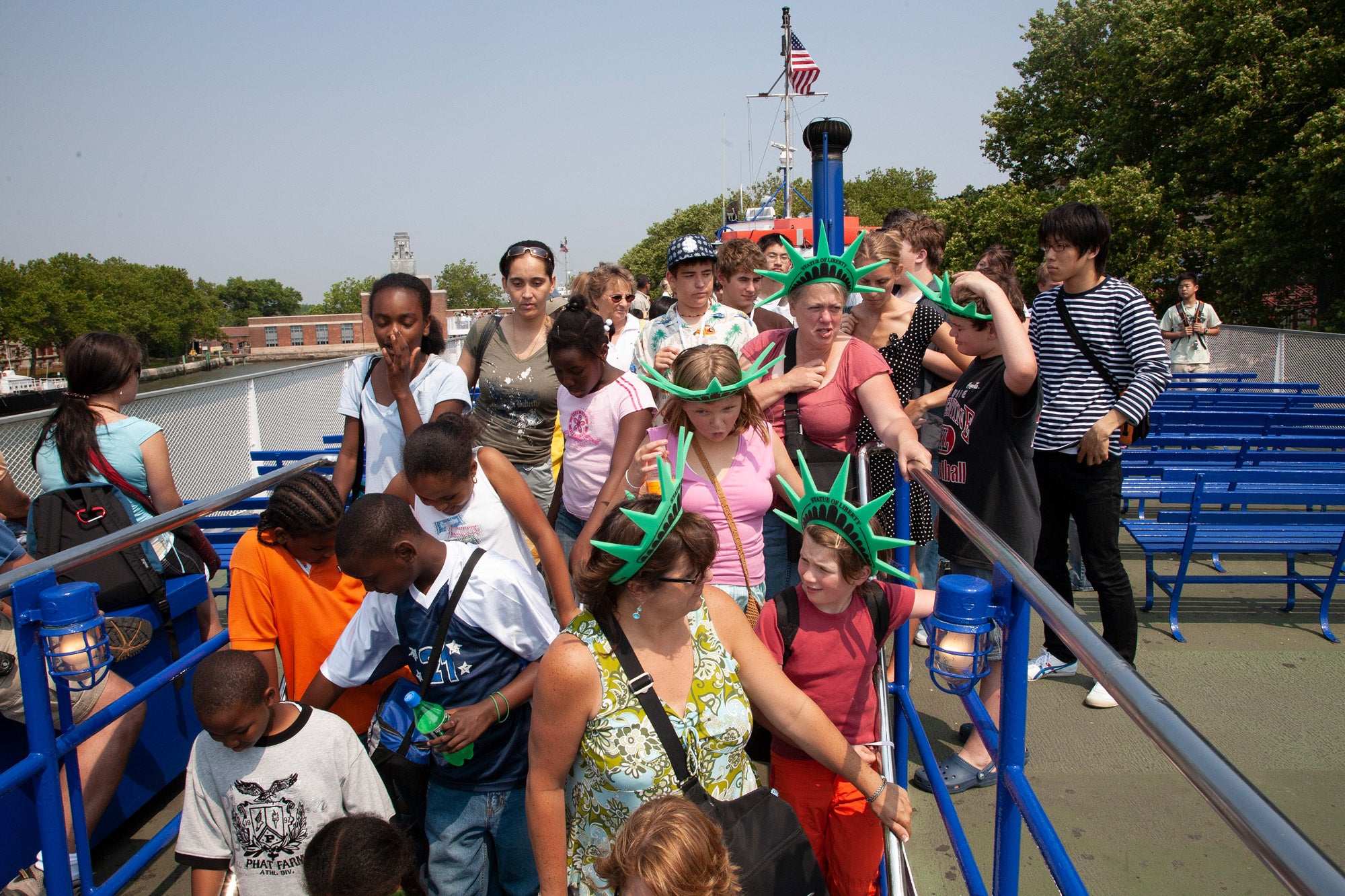 New York and the American Flag