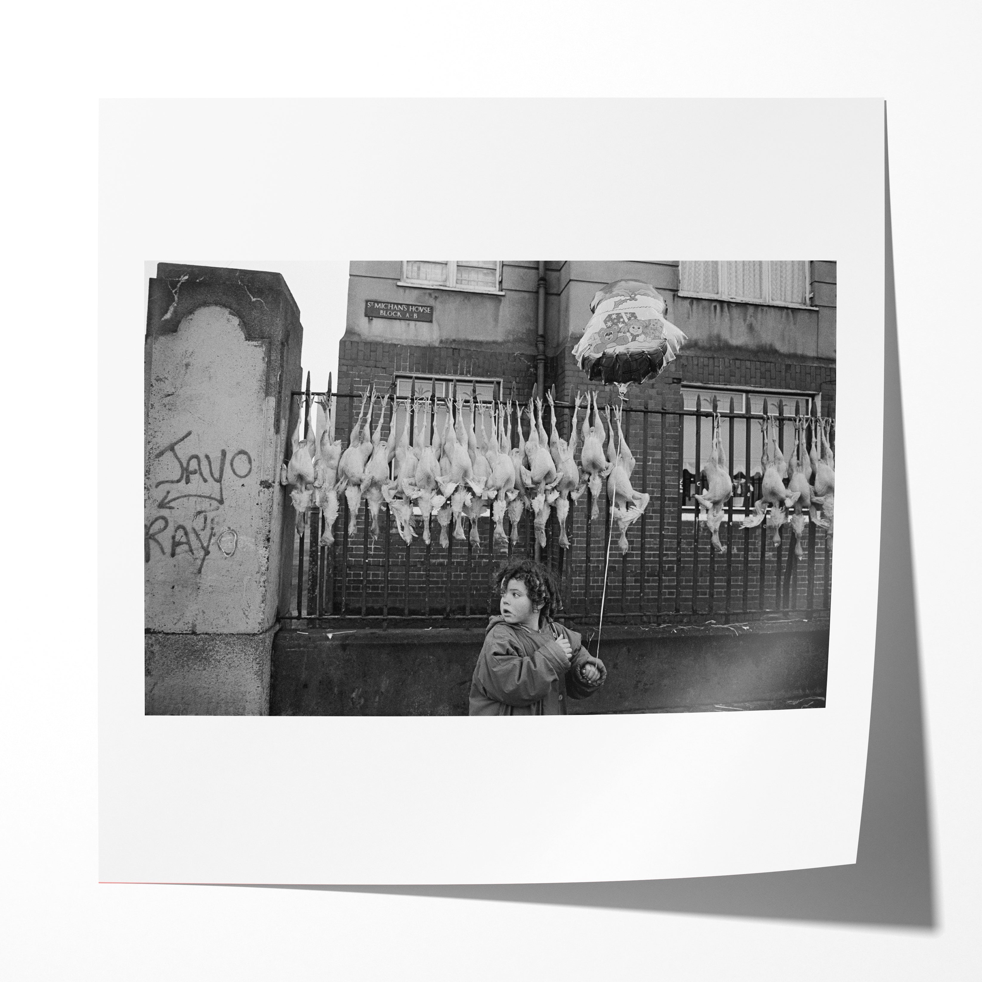 Christmas Turkey Market, Mary’s Lane, Dublin, 1991