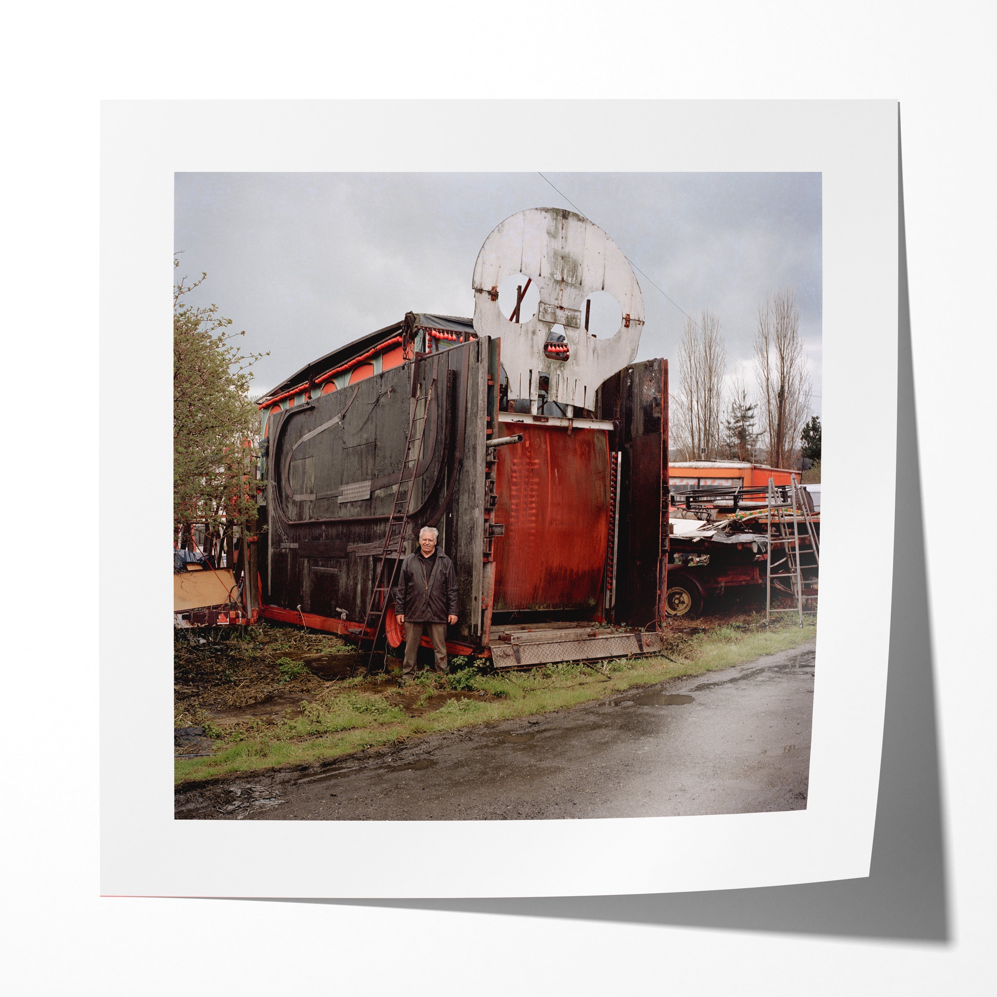 Francis Gavan, Ghost Train Ride, Pottery Fields, Leeds, Spring 2006